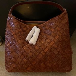 Patricia Nash Braided Stitch Marcellina Hobo